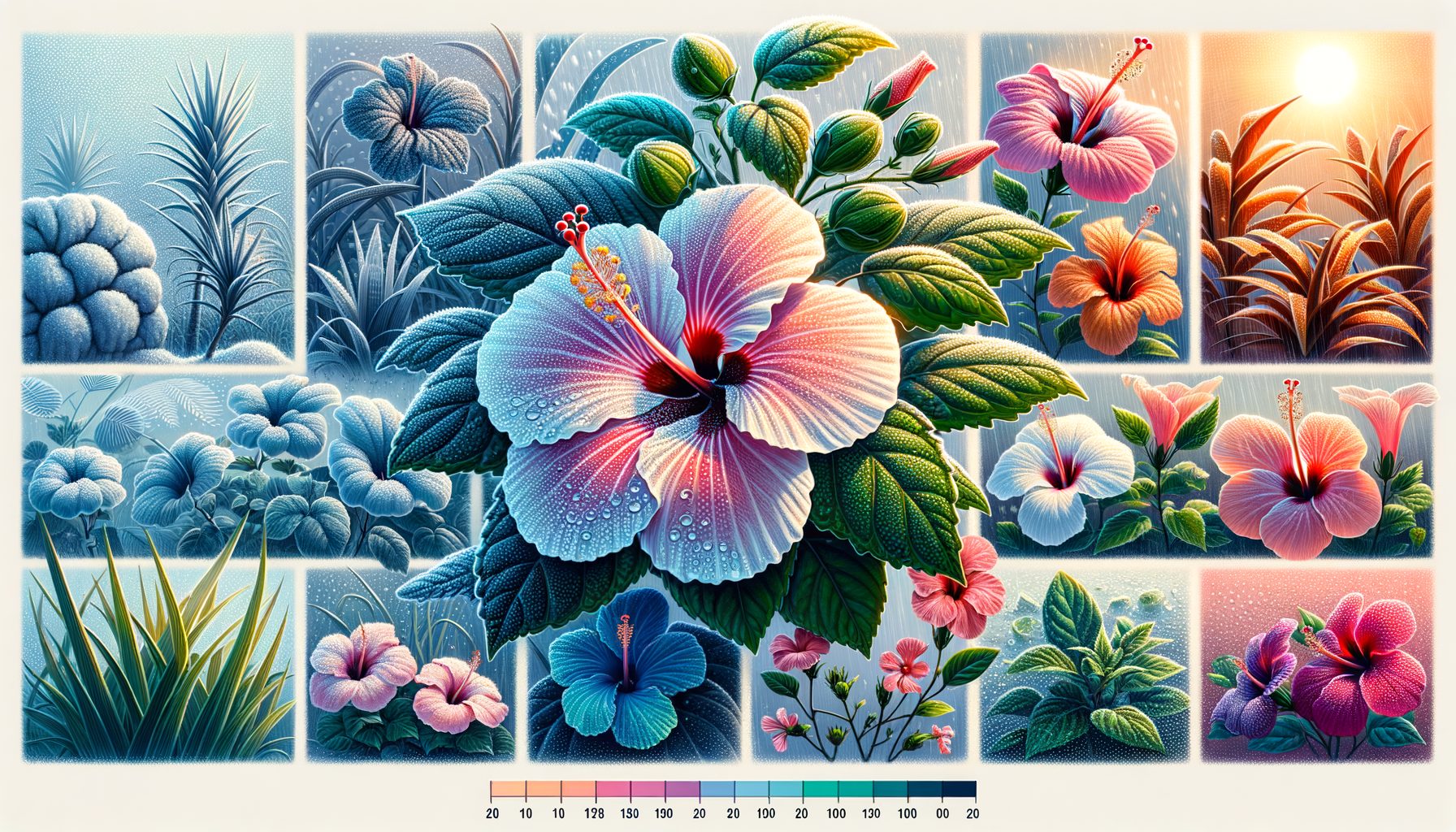 Alles over de Winterhardheid en Klimaattolerantie van Hibiscus Planten