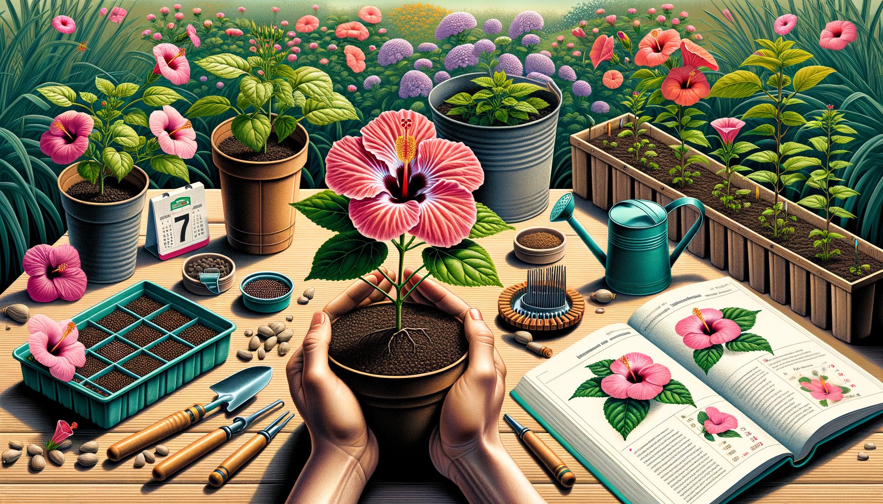 Alles over het planten van Hibiscus planten