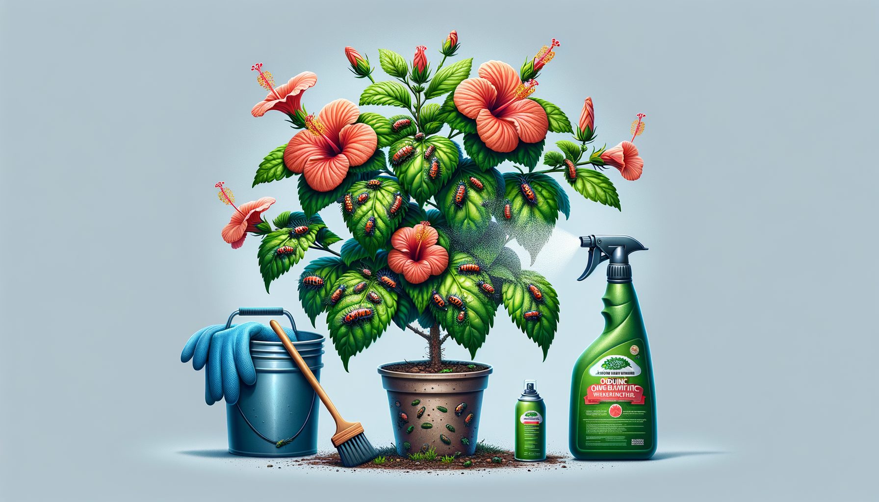 Hoe identificeer en bestrijd je schaalinsecten bij hibiscusplanten