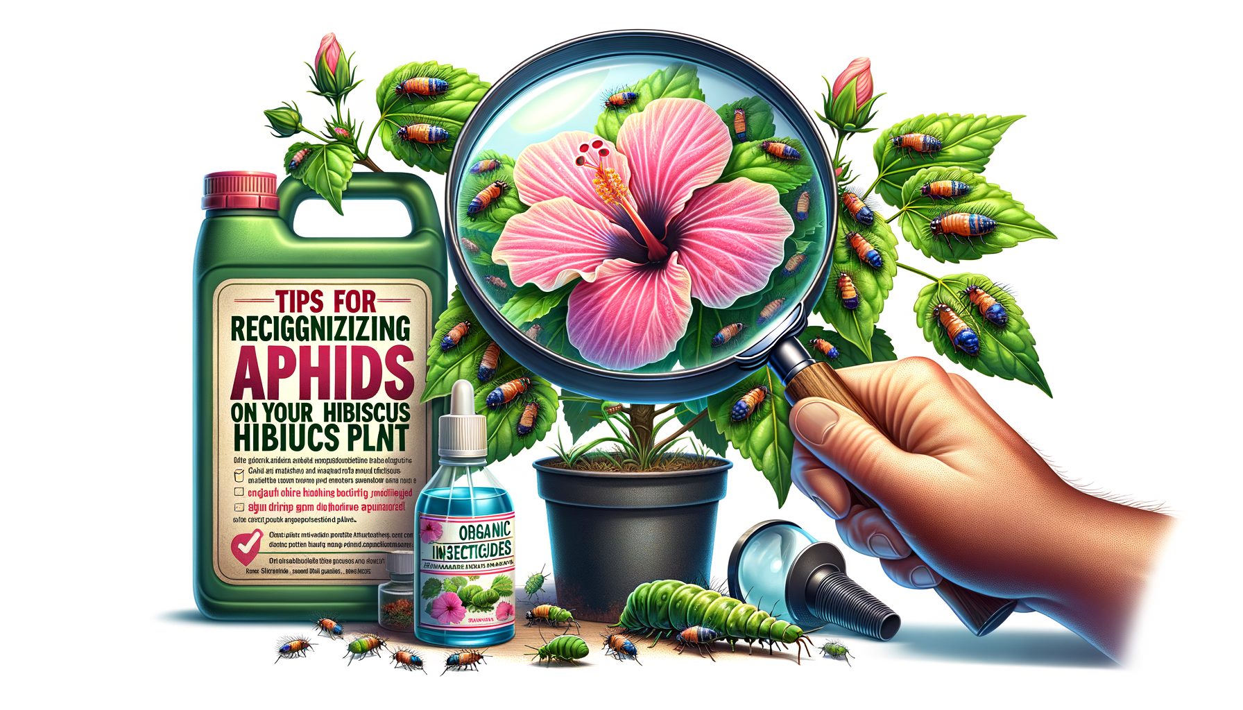 Tips voor het herkennen en bestrijden van bladluizen op je hibiscus plant